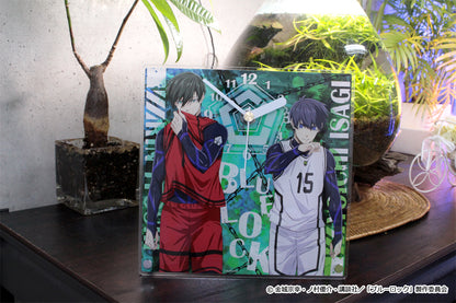 《藍色監獄》丙烯酸置時鐘【潔 世一&糸師 凜】