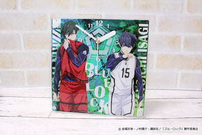 《藍色監獄》丙烯酸置時鐘【潔 世一&糸師 凜】