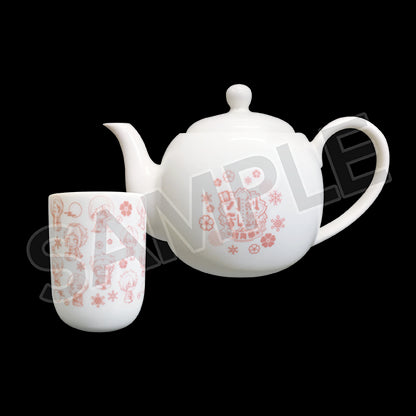 特『刀劍亂舞-花丸-』〜雪月華〜 茶具套裝