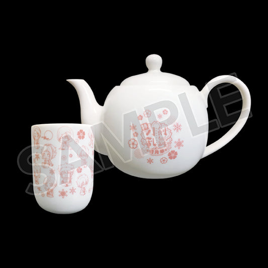 特『刀劍亂舞-花丸-』〜雪月華〜 茶具套裝