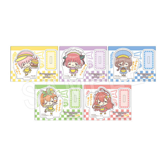電影 《五等分的新娘》×懶蛋蛋_交易用亞克力展示架 咖啡店版 -套裝【附OPP袋】【包裝盒】