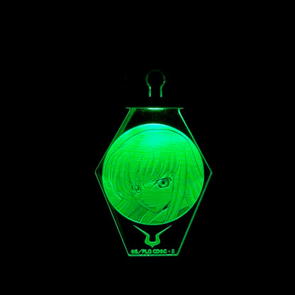《反叛的魯路修》LED鑰匙扣C.C.