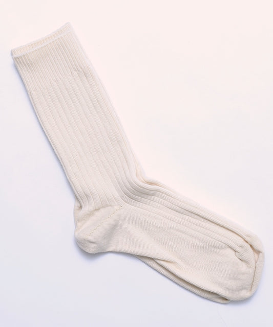 RIB OVERANKLE SOCKS / KARS-CR-SU24 / 紋理過踝襪