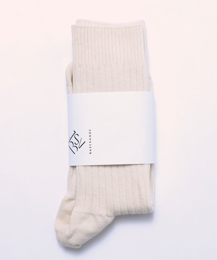 RIB OVERANKLE SOCKS / KARS-CR-SU24 / 紋理過踝襪
