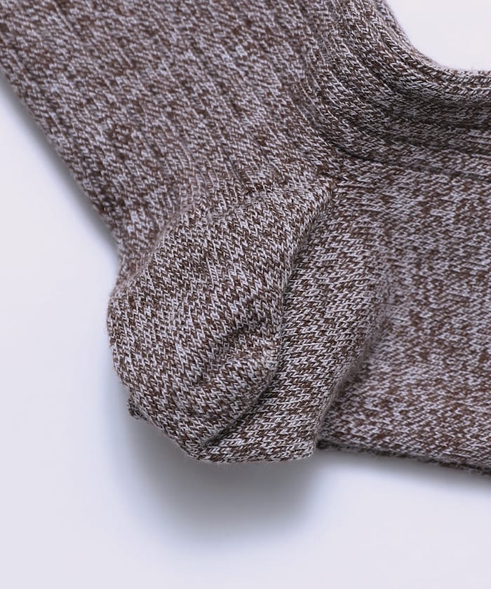 RIB OVERANKLE SOCKS / KARS-CR-SU24 / 紋理過踝襪