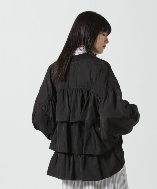 Risley(リズレー) 背部荷葉邊MA-1