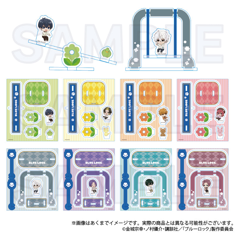 《藍色監獄》_遊具亞克力支架 遊具版 潔 世一