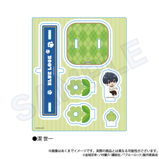 《藍色監獄》_遊具亞克力支架 遊具版 潔 世一