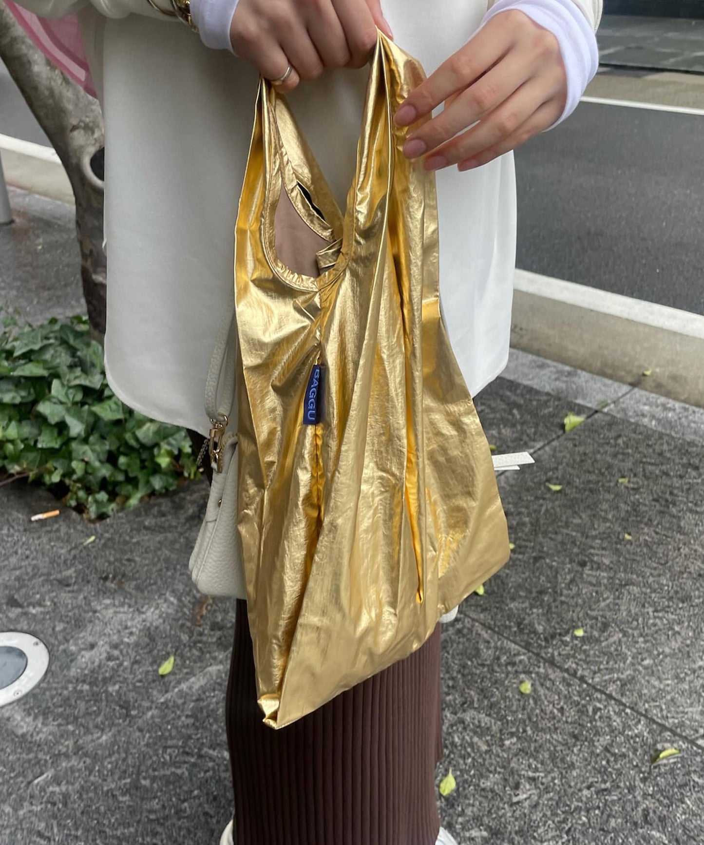 24SS BABY BAGGU 金屬色