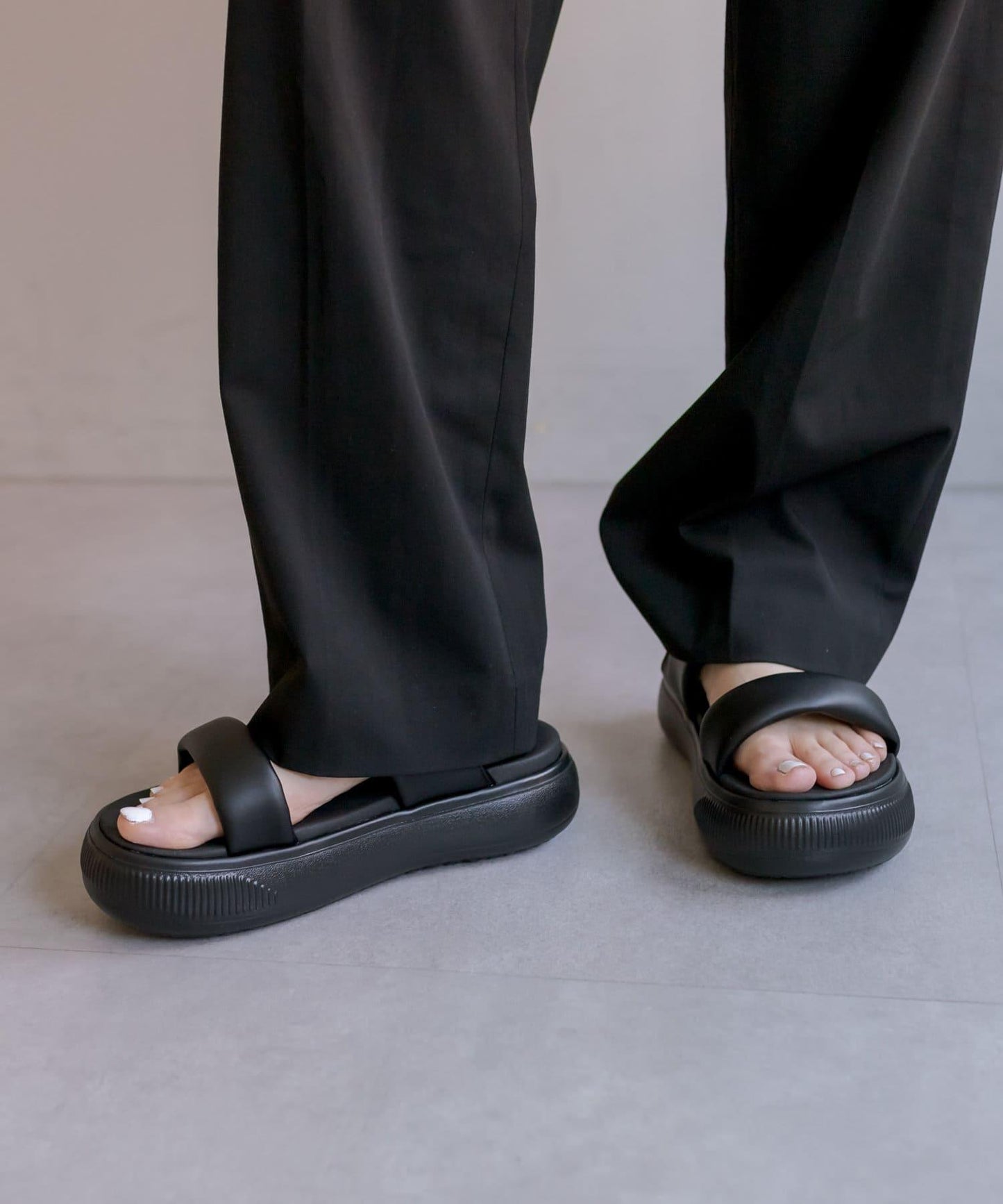 【PUMA(普馬)】女士 瑪優 厚底 拖鞋/MAYU PUFFY SANDALS