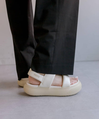 【PUMA(普馬)】女士 瑪優 厚底 拖鞋/MAYU PUFFY SANDALS