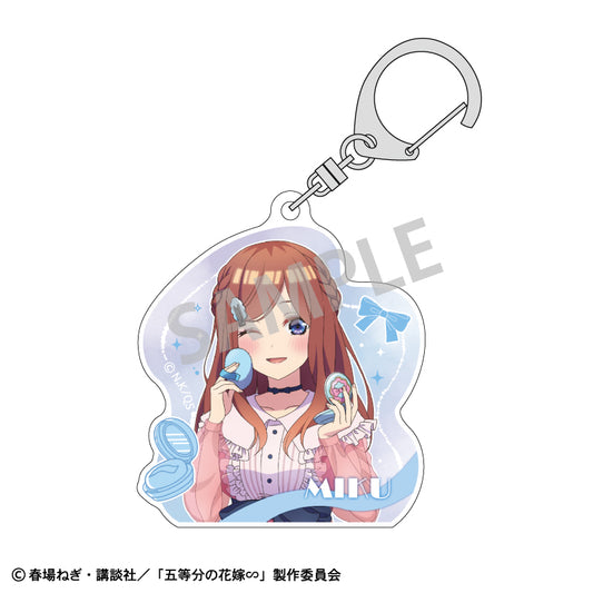 《五等分的新娘》- 亞克力鑰匙扣- 中野三玖- 化妝