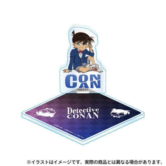 《名偵探柯南》帶角色的亞克力杯墊 江戶川柯南版