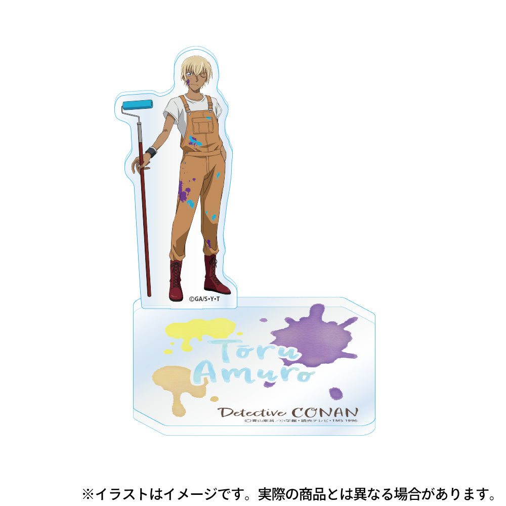 《名偵探柯南》帶角色立體亞克力杯墊 安室透(藝術)【colleize限定】