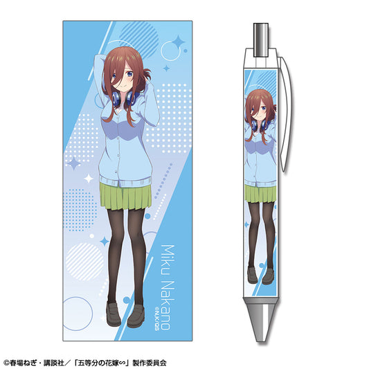 《五等分的新娘》∽_圓珠筆 設計03(中野三玖/A)