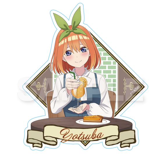 電影 《五等分的新娘》 大幅剪貼貼紙 中野四葉 午餐約會版。