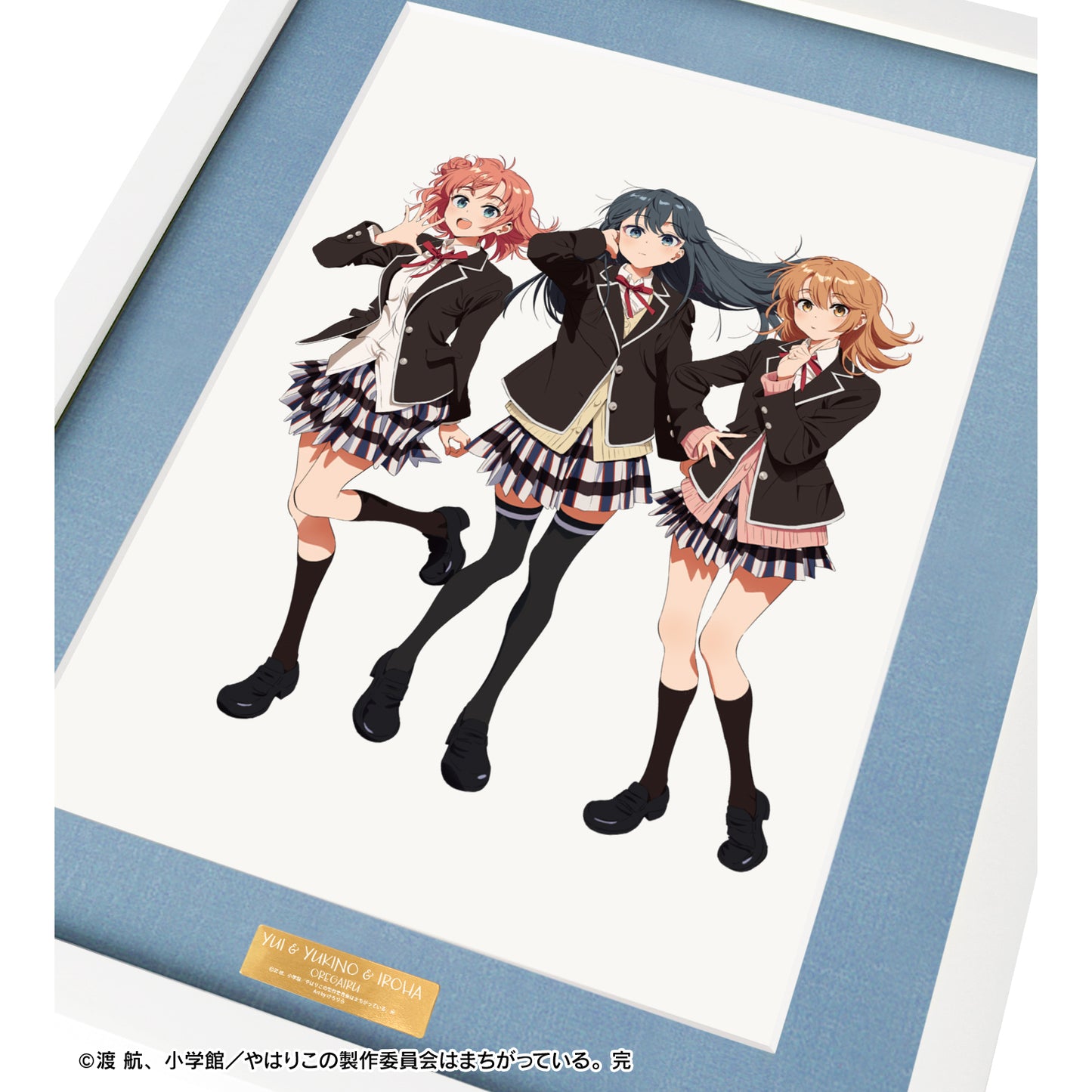 《我的青春戀愛物語果然有問題》描繪集合 制服版 藝術作品 由 けろりら 創作的 角色人物圖像