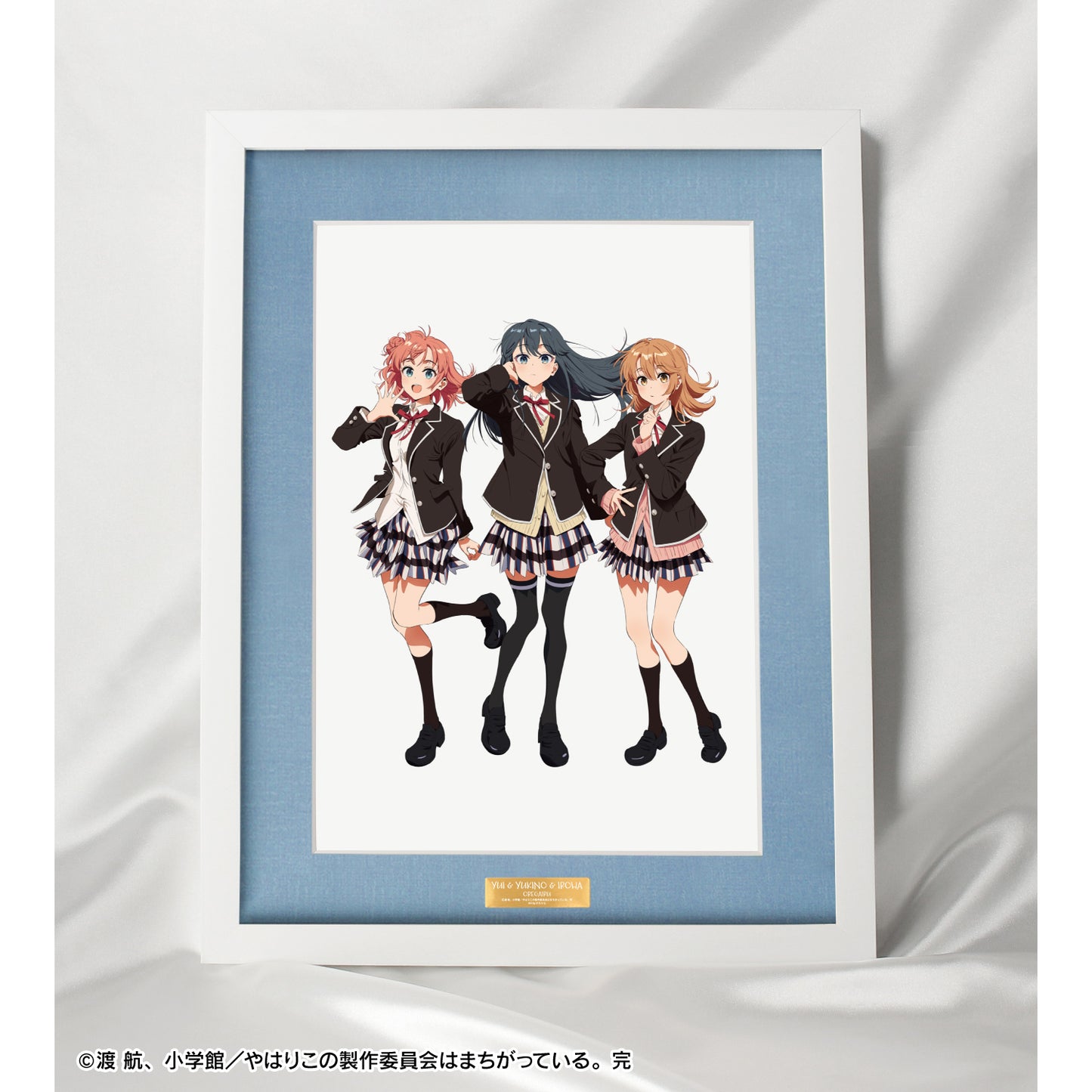 《我的青春戀愛物語果然有問題》描繪集合 制服版 藝術作品 由 けろりら 創作的 角色人物圖像