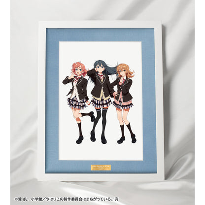 《我的青春戀愛物語果然有問題》描繪集合 制服版 藝術作品 由 けろりら 創作的 角色人物圖像