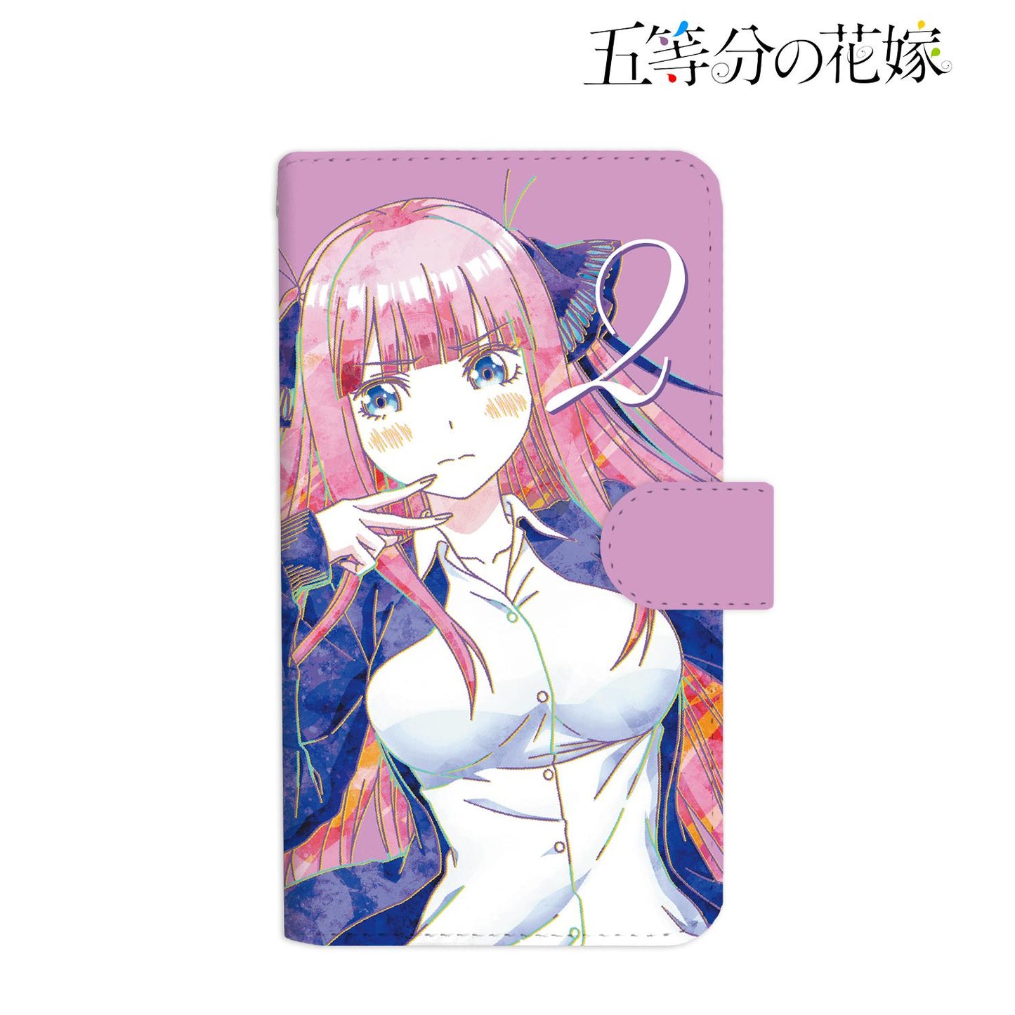 《五等分的新娘》- 二乃 Ani-Art 手帳式手機殼適用機型/M尺寸