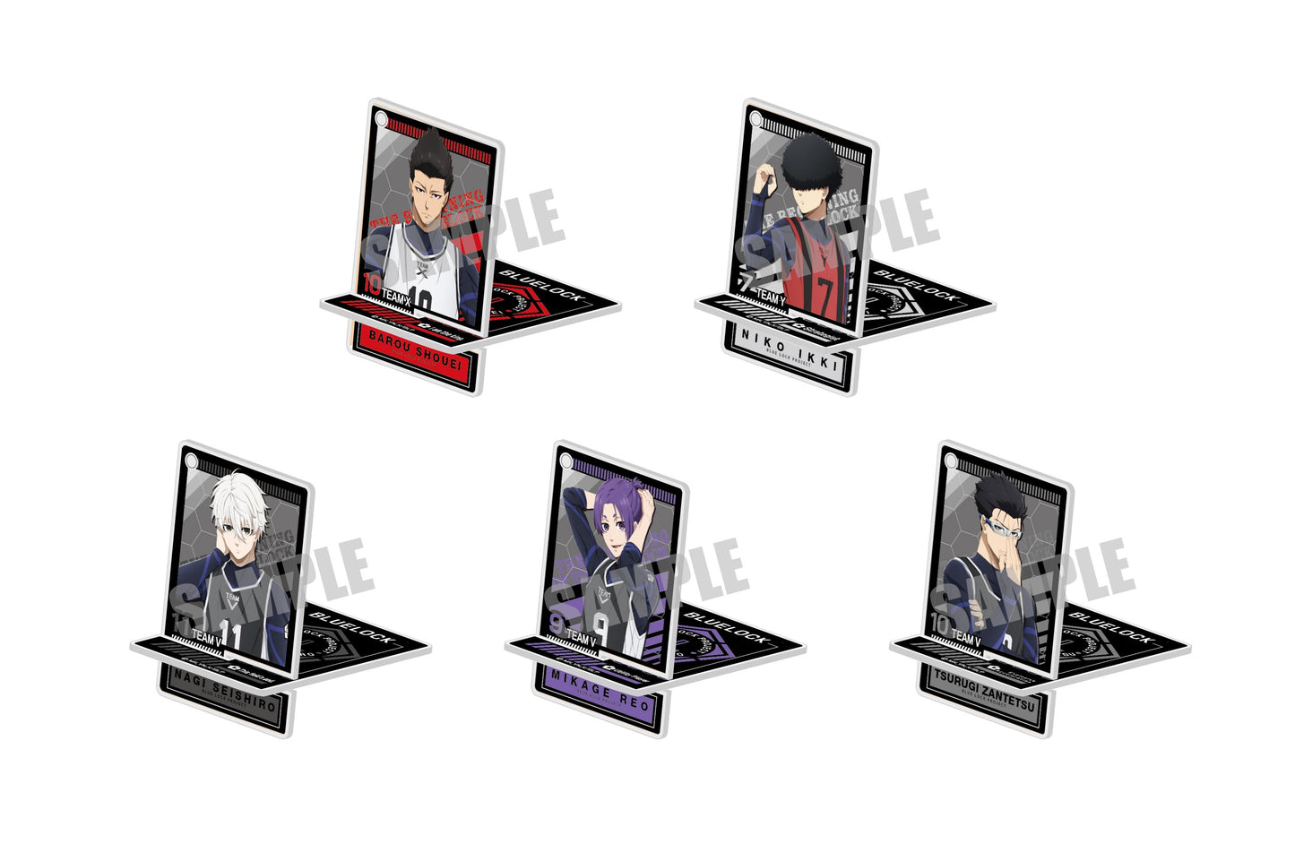 《藍色監獄》亞克力迷你手機支架 第二彈 二子 一揮