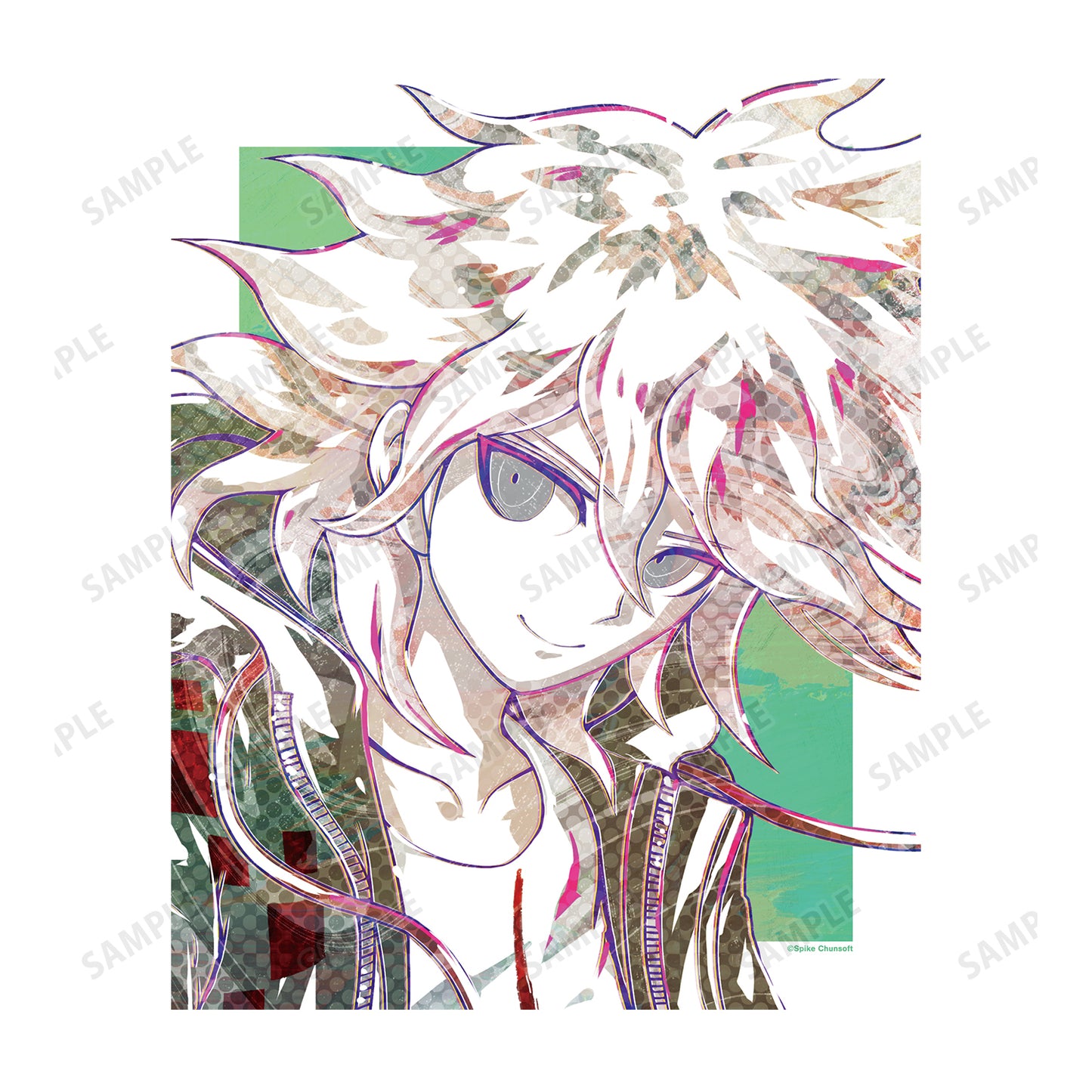 彈丸論破1・2 Reload_狛枝凪鬥 Ani-Art 帆布畫板