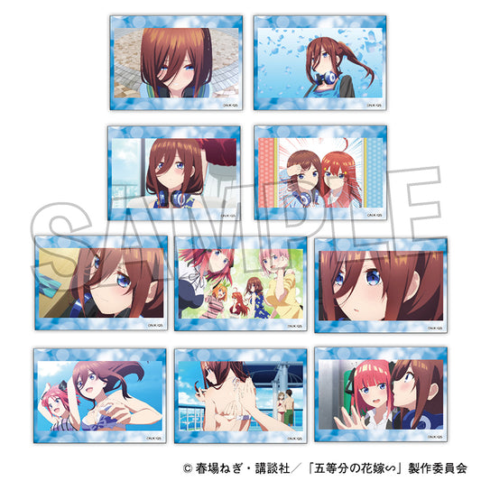 《五等分的新娘》∽交易亞光貼紙 三玖禮盒【禮盒】