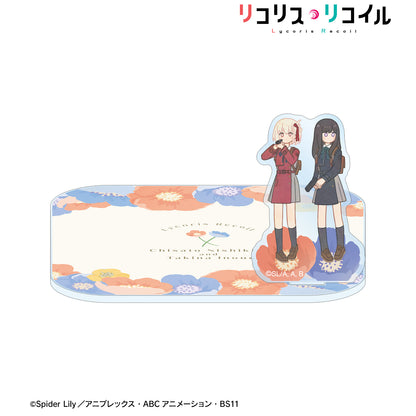 《莉可麗絲》_錦木千束&井之上滝菜 Botania 帶亞克力支架的杯墊 ver.A