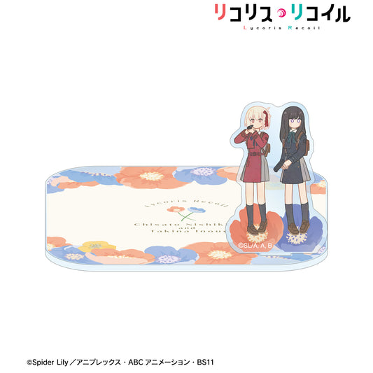 《莉可麗絲》_錦木千束&井之上滝菜 Botania 帶亞克力支架的杯墊 ver.A
