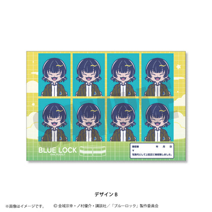 《藍色監獄》第4彈 證明寫真貼紙(全12種) B 蜂樂 廻