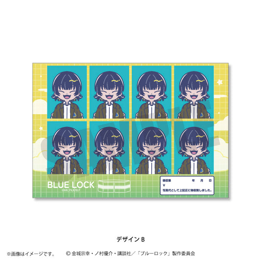 《藍色監獄》第4彈 證明寫真貼紙(全12種) B 蜂樂 廻