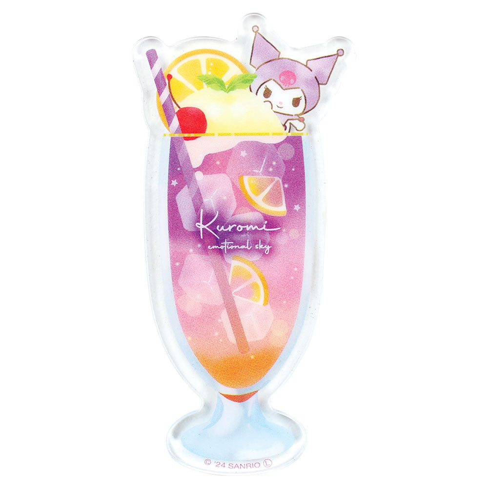 《三麗歐》_亞克力磁鐵 情感天空飲料 《庫洛米》