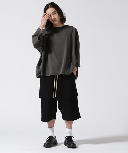 WHITELAND/白地/PIGMENT WIDE TEE