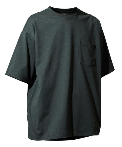 《AIR》DRY 高功能材料 7.7盎司 大尺寸 圓領口袋T恤/吸溼快乾/遮熱/防紫外線