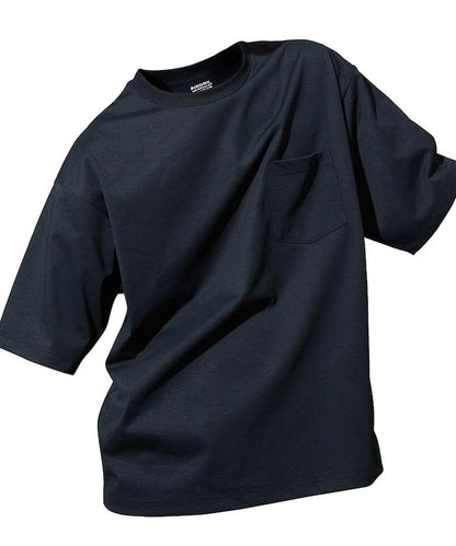 《AIR》DRY 高功能材料 7.7盎司 大尺寸 圓領口袋T恤/吸溼快乾/遮熱/防紫外線