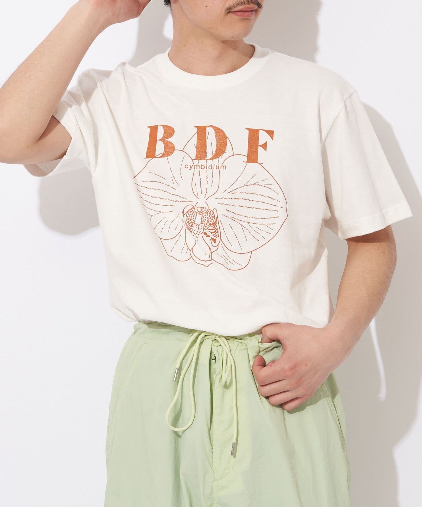 BDF花卉logo T恤