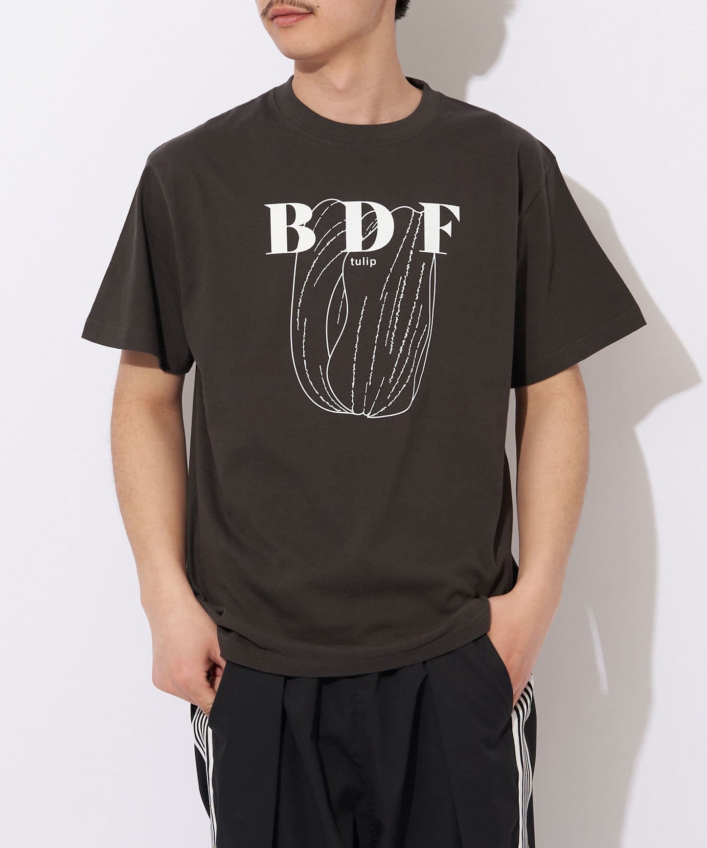 BDF花卉logo T恤