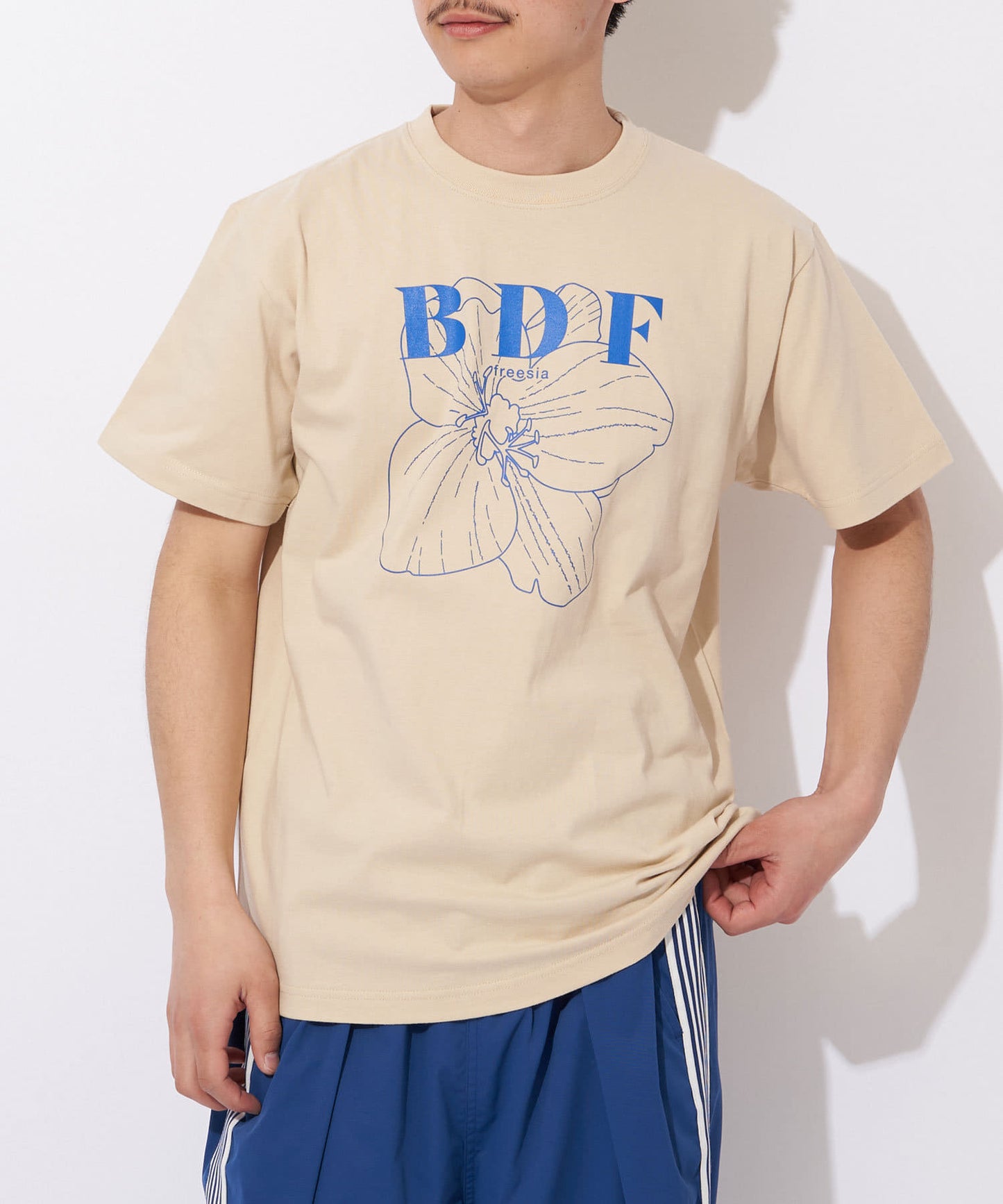 BDF花卉logo T恤