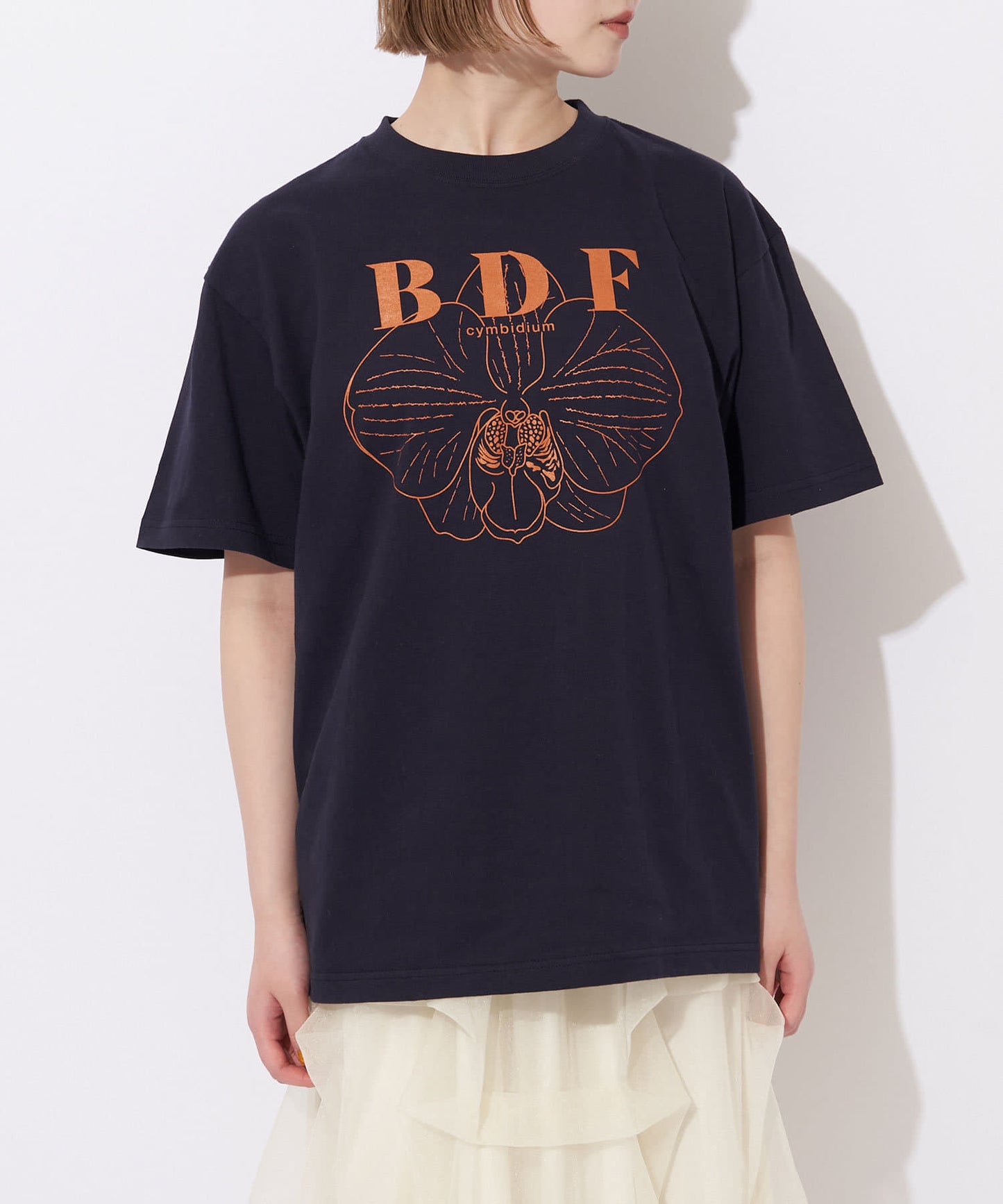 BDF花卉logo T恤