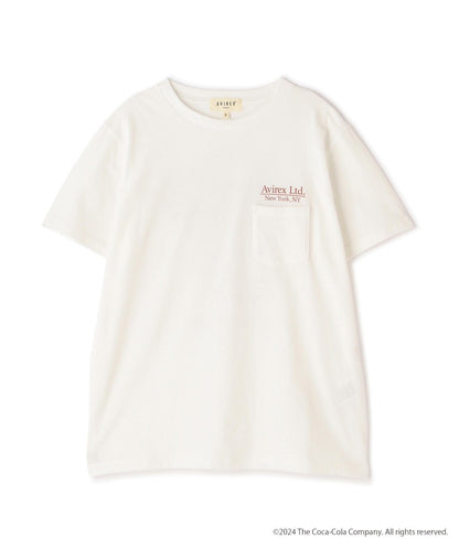 AVIREX / Coca-Cola 90'S POCKET LOGO T-SHIRT(Women's)
