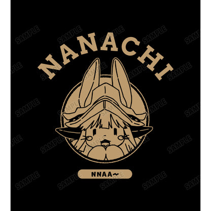 《深淵傳說》 烈日的黃金鄉_ 娜娜琪 迷你人物 大學風T恤女款(尺碼/XXL)