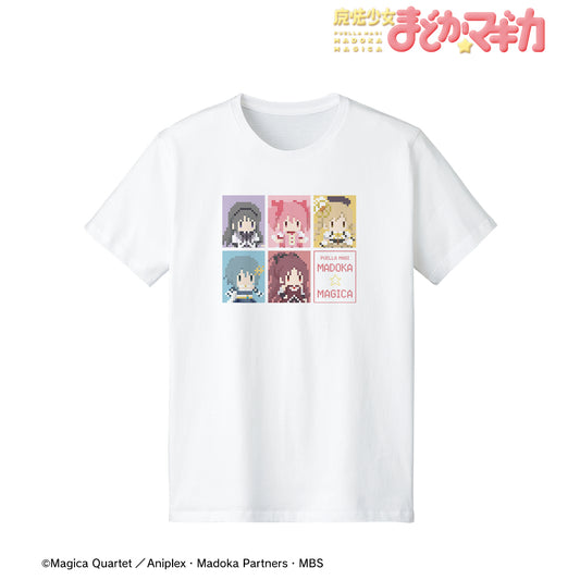 《魔法少女小圓》_(尺碼/S)_魔法少女集合 T恤一夜狼人合作像素畫版 女士