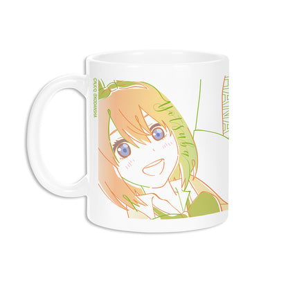 《五等分的新娘》- 四葉 字母圖案 馬克杯