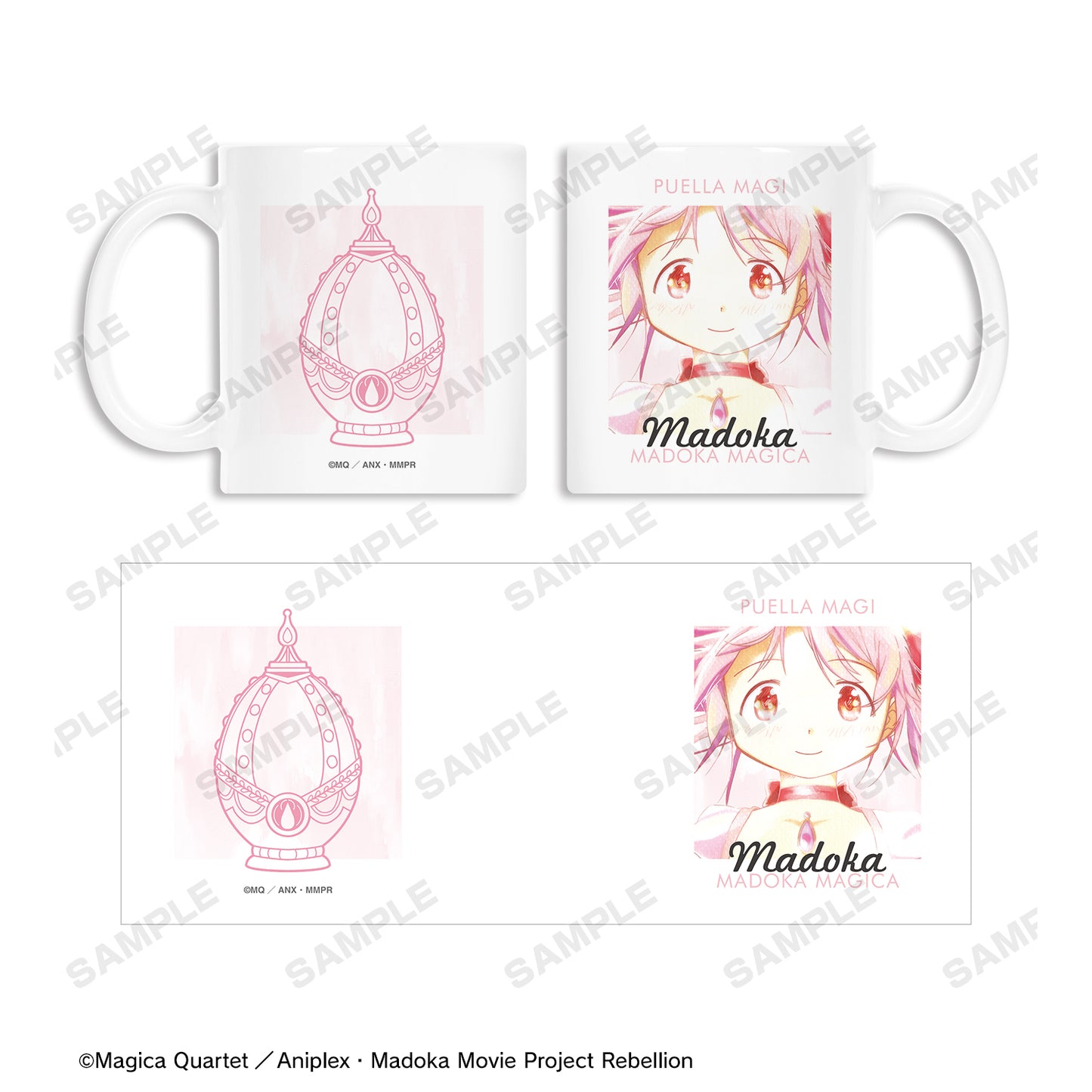 《魔法少女小圓》-鹿目まどか Ani-Art aqua label 馬克杯