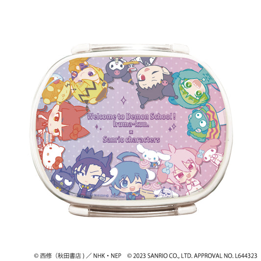 魔入學了！入間同學×《三麗歐》_角色午餐盒01/圍框設計(描繪小角色插圖)