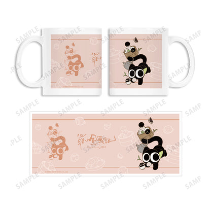 《羅小黑戰記》描繪插圖 小黑貓  B 喝茶版 馬克杯