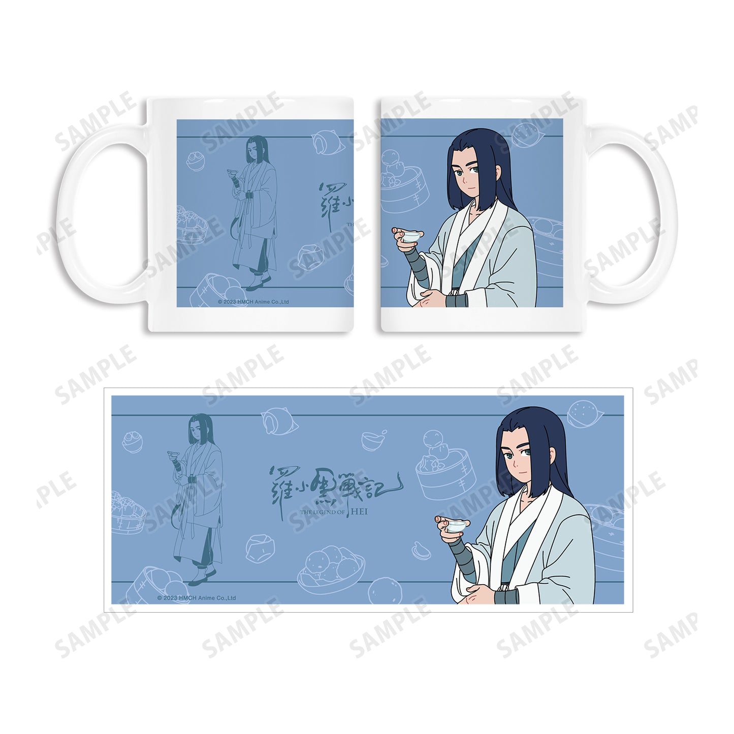 《羅小黑戰記》描繪插圖 無限 喝茶版 馬克杯