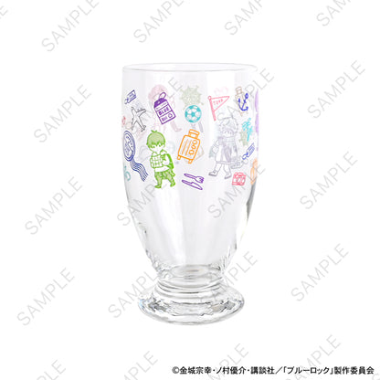 《藍色監獄》_迪士尼 阿黛麗復古臺座玻璃杯總花紋