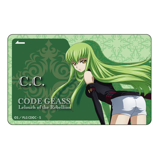 《反叛的魯路修》IC卡貼紙 C.C.