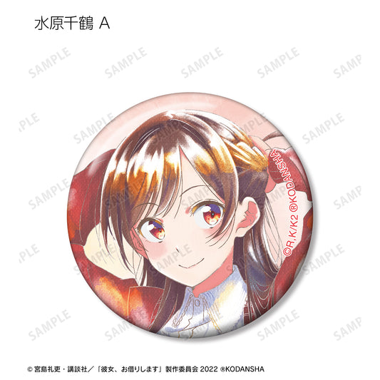 《租借女友》交易動畫 aqua label 罐徽章(單位/單品)